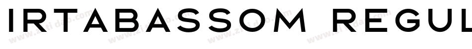 IRTabassom Regular字体转换